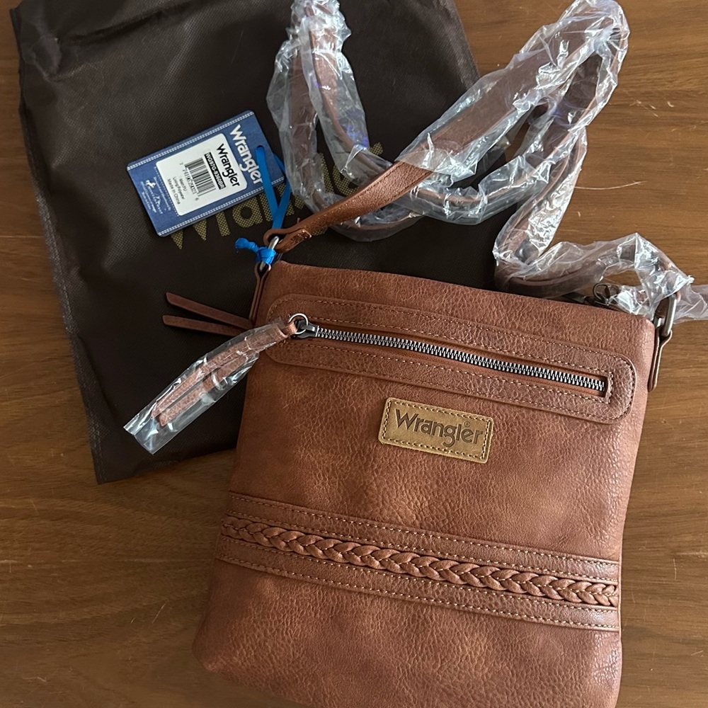 Wrangler Brown Crossbody Bag